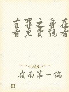 有罪之身在线观看免费观看高清