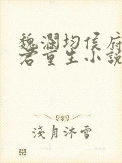 魏澜均侯府老封君重生小说