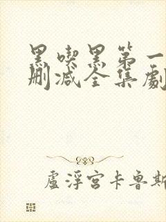 黑吃黑第一季无删减全集剧情