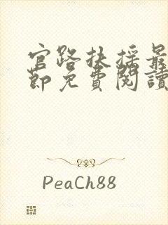 官路扶摇最新章节免费阅读无弹窗封面