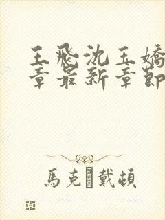 王飞沈玉娇22章最新章节免费阅读