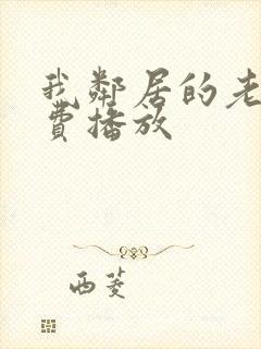 我邻居的老婆免费播放