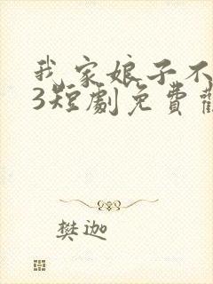 我家娘子不对劲3短剧免费观看全集高清封面