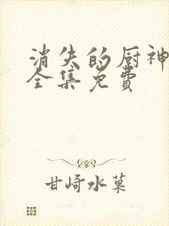 消失的厨神短剧全集免费