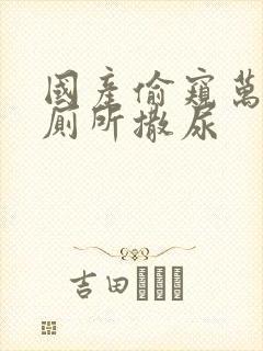 国产偷窥万人女厕所撒尿