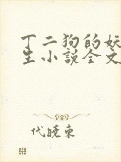 丁二狗的妖孽人生小说全文免费