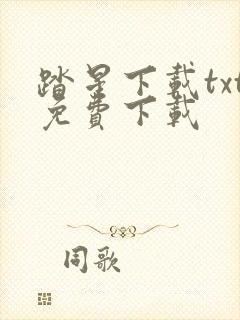 踏星下载txt免费下载