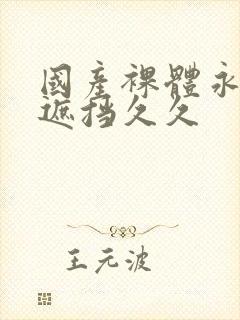 国产裸体永远无遮挡久久