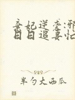 弃妃逆袭:邪王日日追妻忙无弹窗