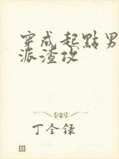 穿成起点男的反派渣攻封面