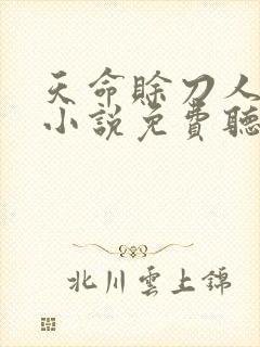 天命赊刀人有声小说免费听书封面