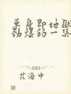 单身即地狱5最劲爆的一集是哪一集