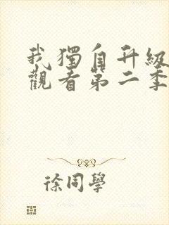 我独自升级在线观看第二季第12集