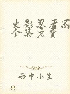 火影忍者国语版全集免费封面