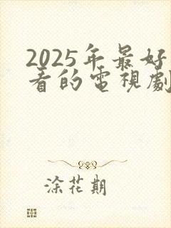 2025年最好看的电视剧排行榜