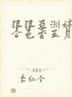 狠狠亚洲婷婷综合色香五月