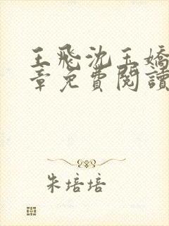 王飞沈玉娇52章免费阅读最新章节更新封面