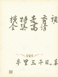 模特走秀视频大全集高清封面