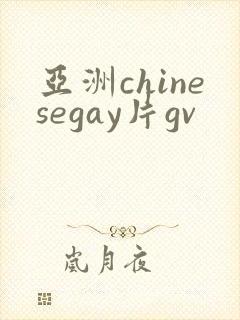 亚洲chinesegay片gv