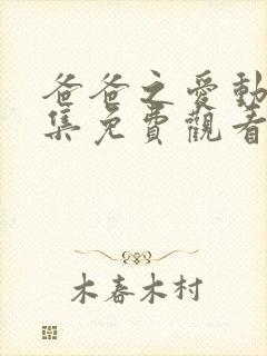 爸爸之爱动漫全集免费观看