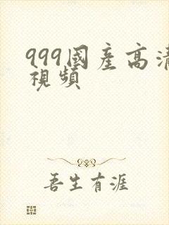 999国产高清视频封面