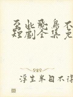 至此飞鸟不相逢短剧全集免费播放