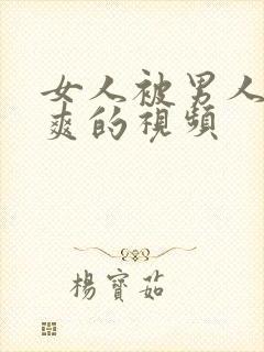 女人被男人操到爽的视频