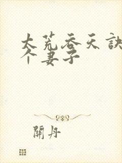 太荒吞天诀有几个妻子