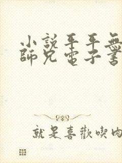 小说平平无奇大师兄电子书下载