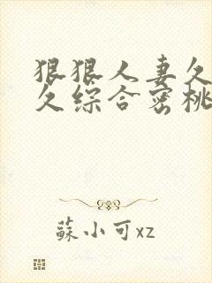 狠狠人妻久久久久综合密桃