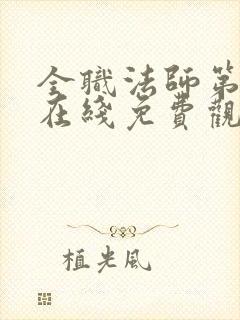 全职法师第五季在线免费观看