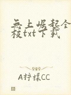 无上崛起全本精校txt下载