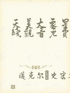 天美大象星空在线观看免费版电视剧00