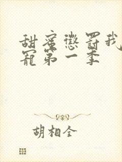 甜蜜惩罚我是看宠第一季