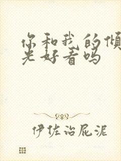 你和我的倾城时光好看吗封面