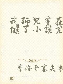 我师兄实在太稳健了小说完全版