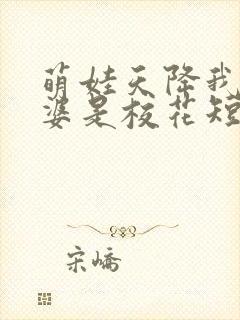 萌娃天降我的老婆是校花短剧