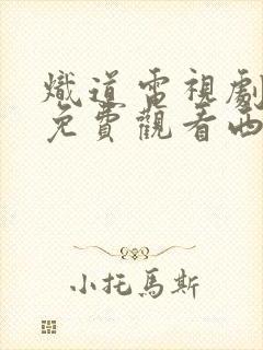 炽道电视剧全集免费观看西瓜