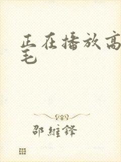 正在播放高清剃毛