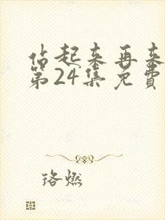 站起来再来一次第24集免费观看