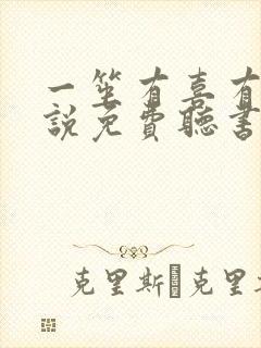 一笙有喜有声小说免费听书