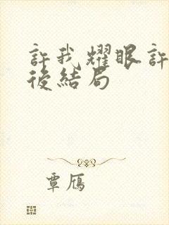 许我耀眼许妍最后结局