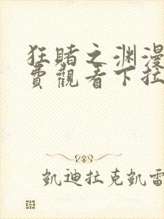 狂赌之渊漫画免费观看下拉式