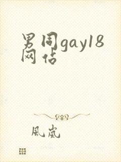 男同gay18网站