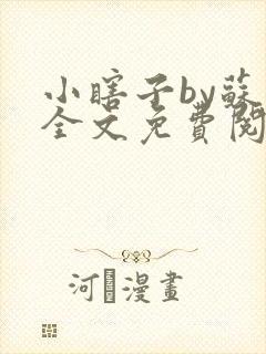 小瞎子by苏软全文免费阅读