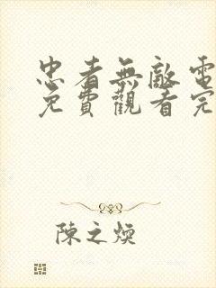 忠者无敌电视剧免费观看完整版