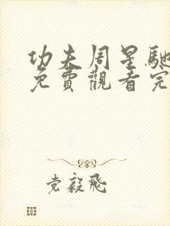 功夫周星驰电影免费观看完整版国语高清封面