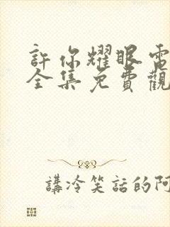 许你耀眼电视剧全集免费观看高清