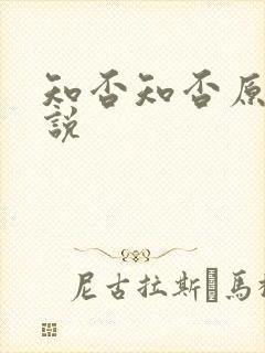 知否知否原著小说