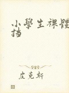 小学生裸体无遮挡